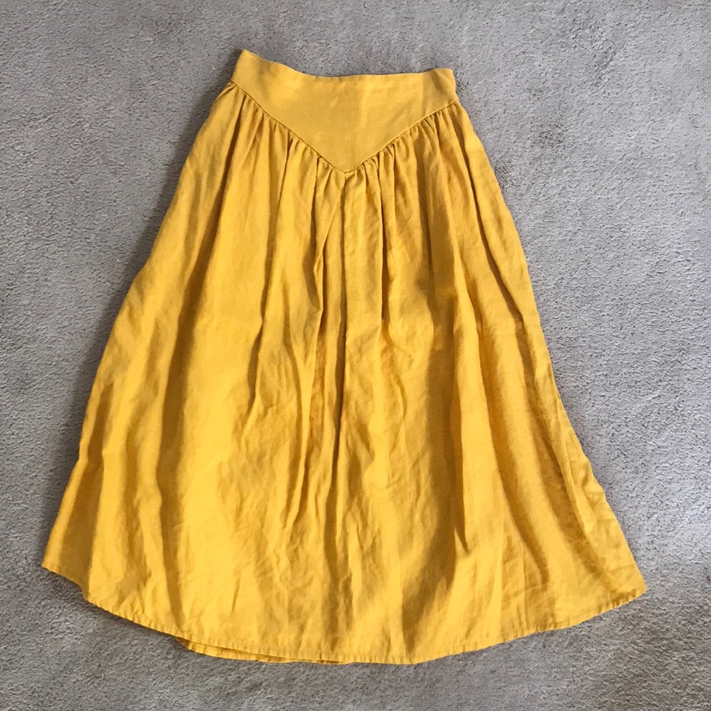 Posse High Waist Linen Skirt